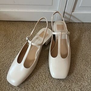 Dolce Vita Cream Slingback Flats